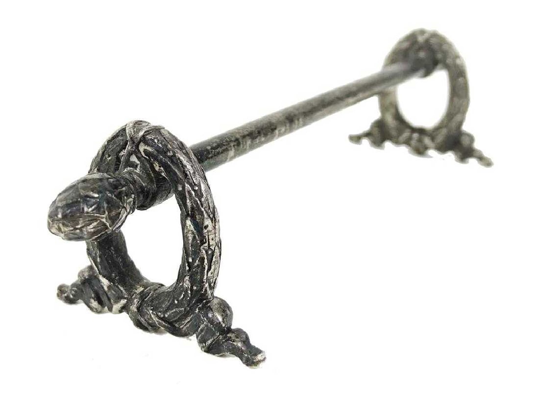 RUSSIAN IMPERIAL SILVER KNIFE HOLDER (1 of 6)