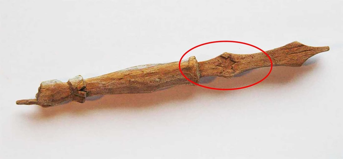 JEWISH WWII YAD POINTER for THORA, LITZMANNSTADT (1 of 14)