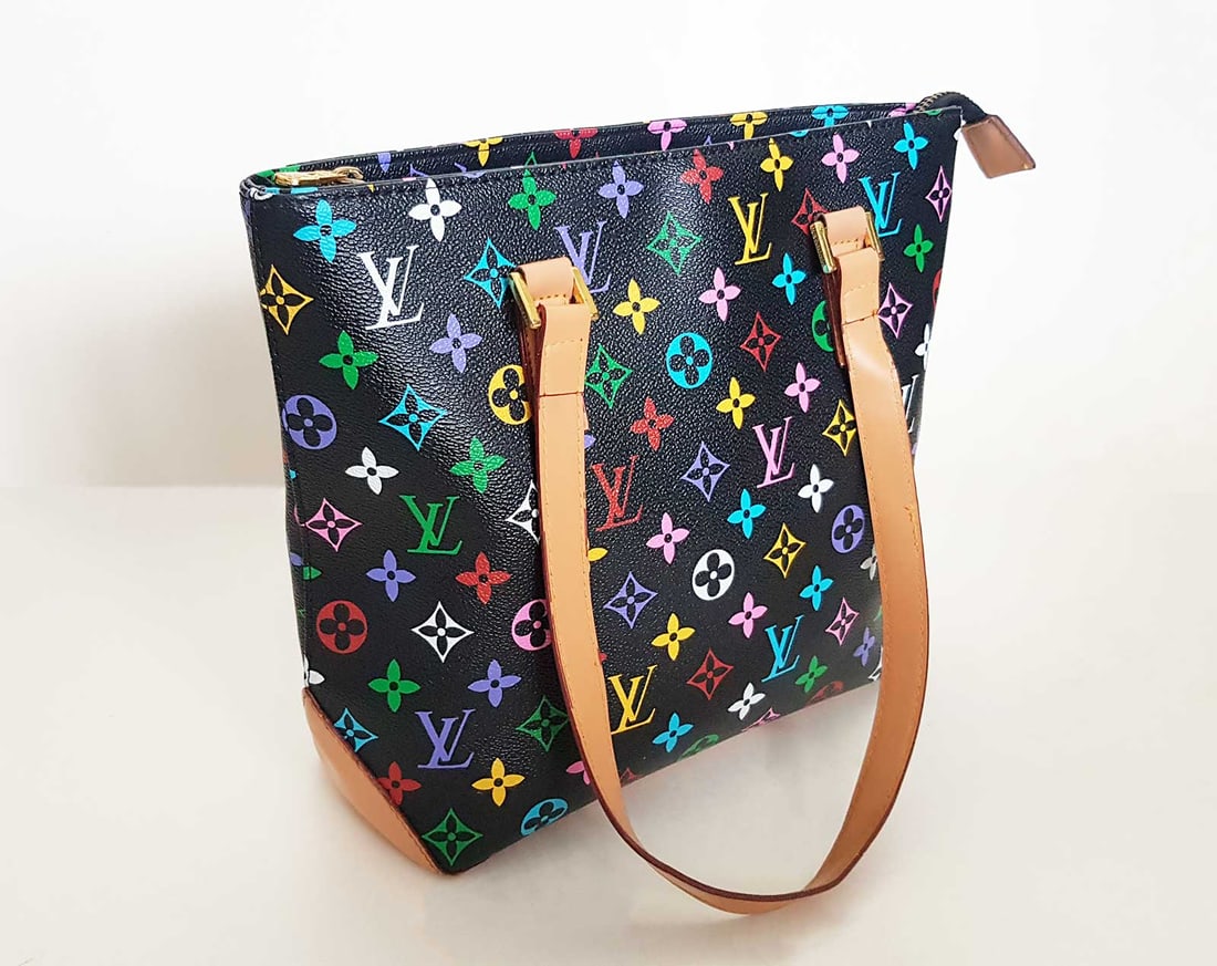 LOUIS VUITTON MULTICOLOR MONOGRAM TOTE (1 of 9)