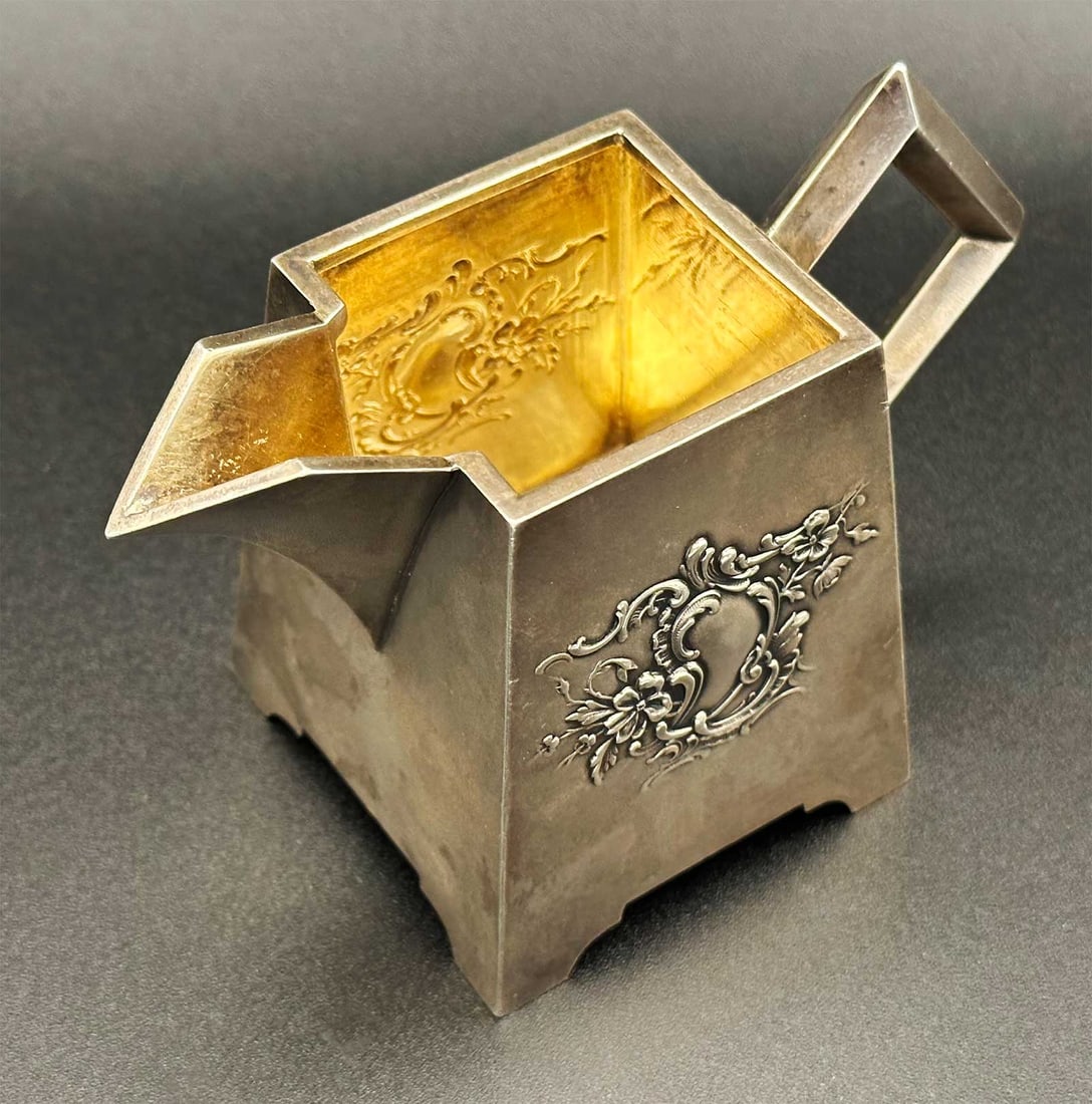 RUSSIAN IMPERIAL SILVER CREAMER, G.KLINGERT (1 of 20)