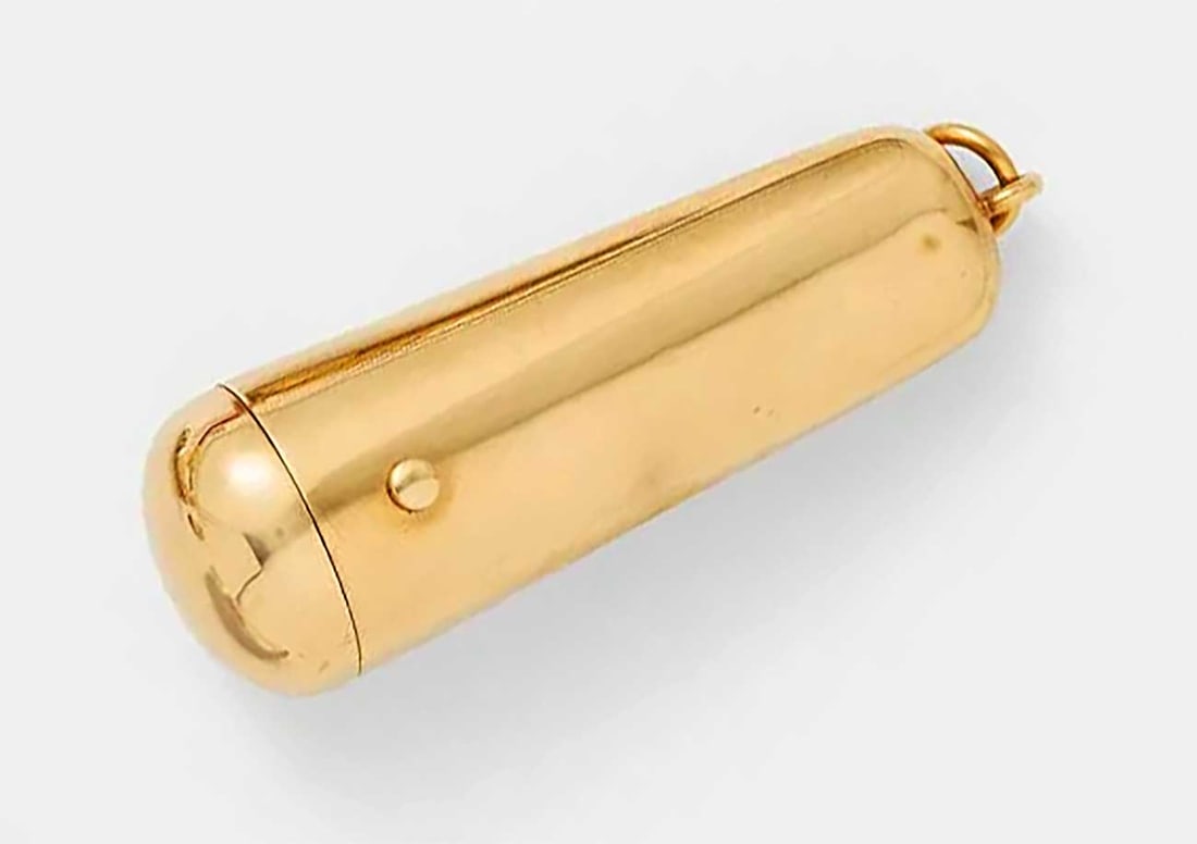 ANTIQUE YELLOW GOLD CIGAR SNIP CUTTER (1 of 14)