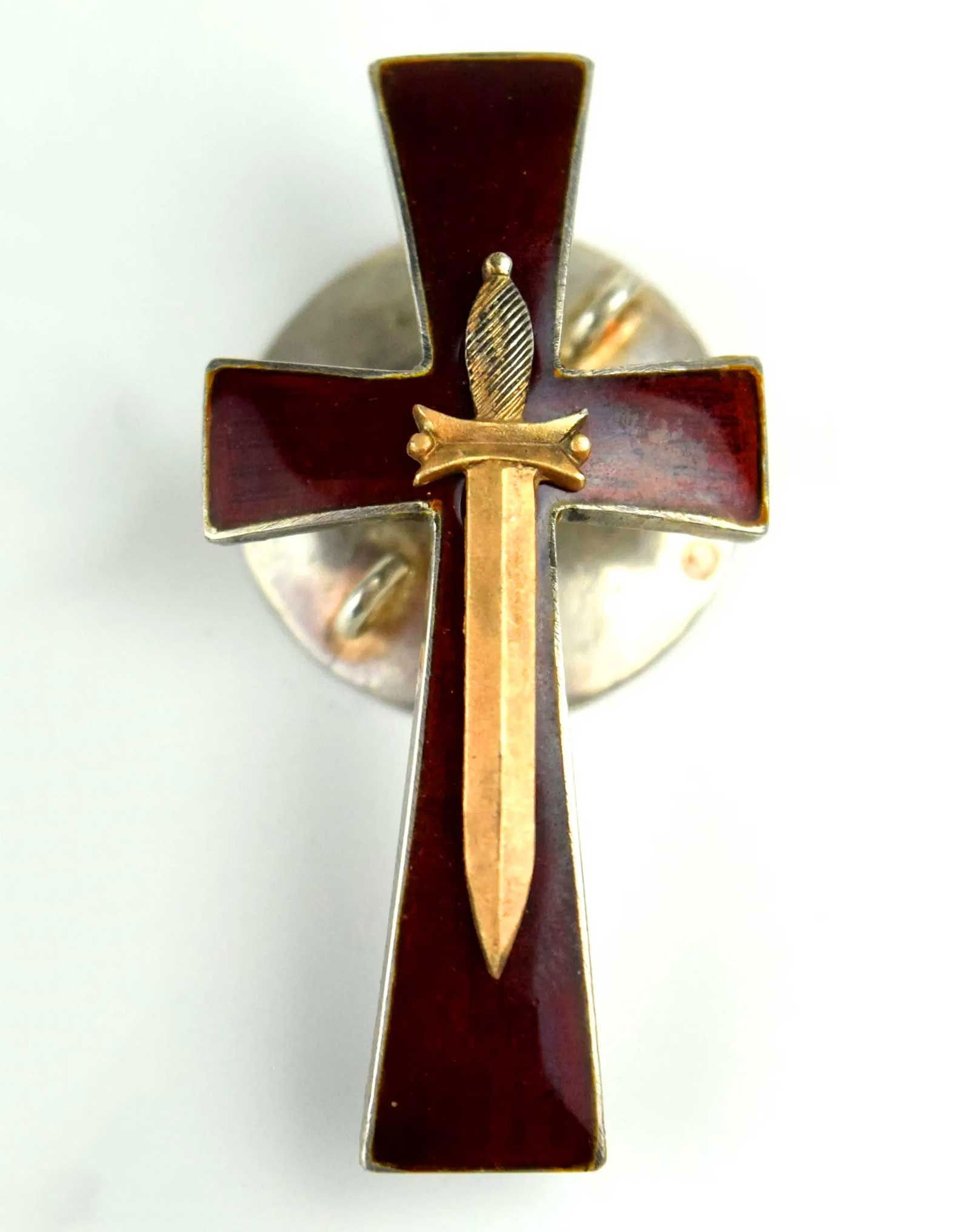 RUSSIAN MILITARY BADGE, 197th LESNAYA REGIMENT (1 of 8)