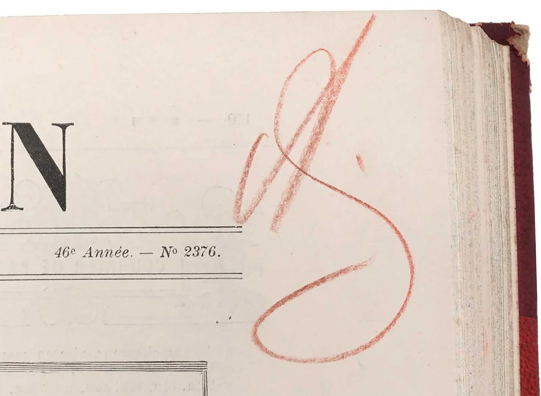 CERTIFIED - ALEXANDER III - EXTREMELY RARE BOOK w. 9 AUTOGRAPHS (1 of 19)