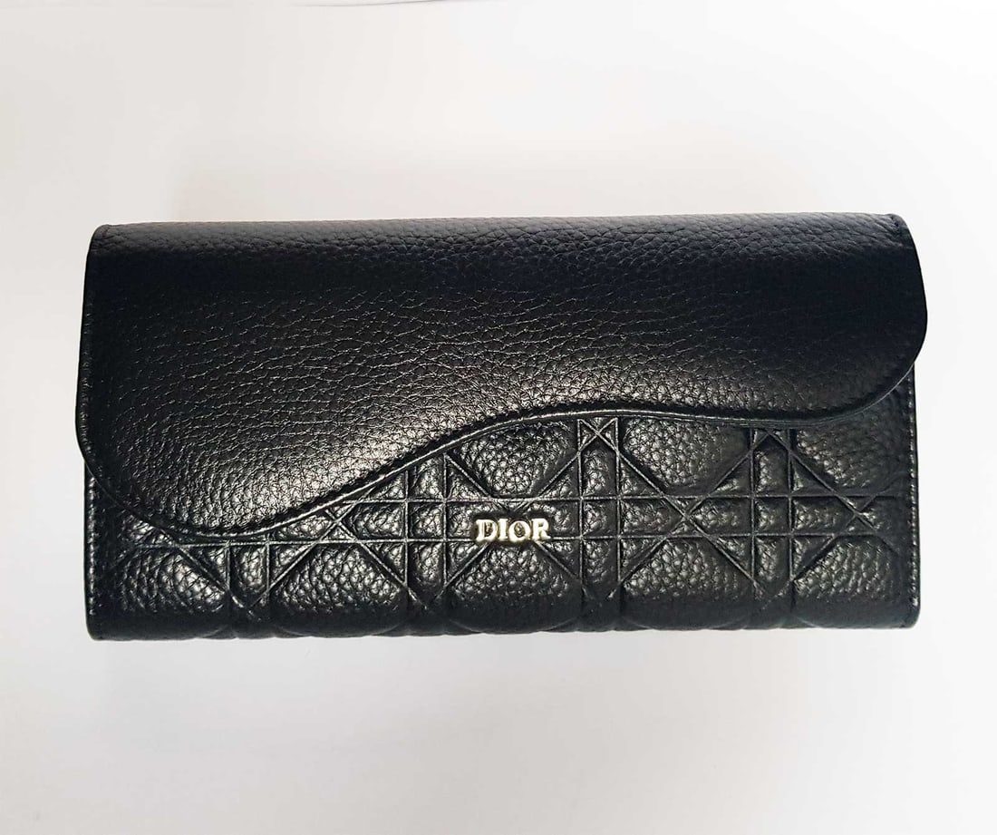 CHRISTIAN DIOR BLACK WALLET (1 of 13)
