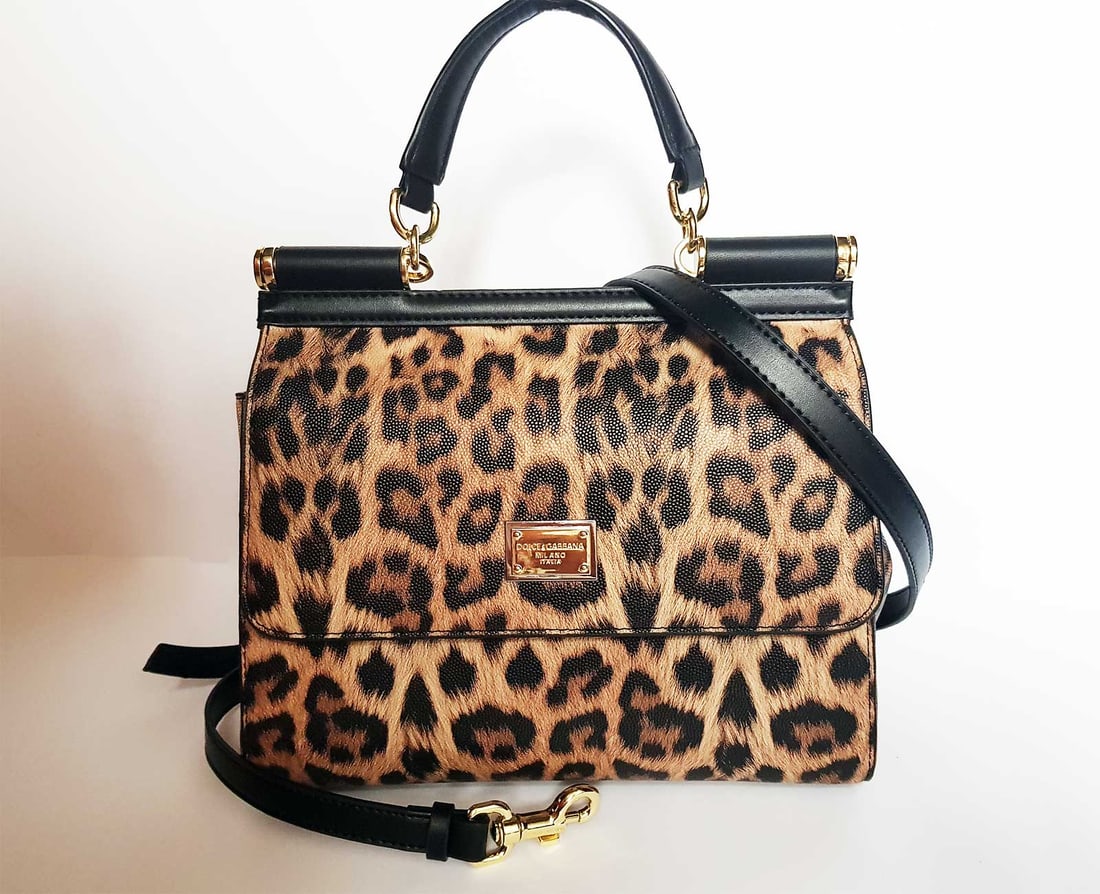 DOLCE & GABBANA LEOPARD PRINT BAG (1 of 16)