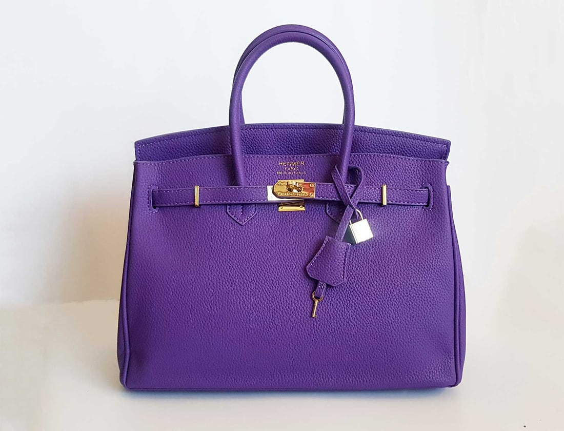 HERMES BIRKIN BAG 35 PURPLE (1 of 16)