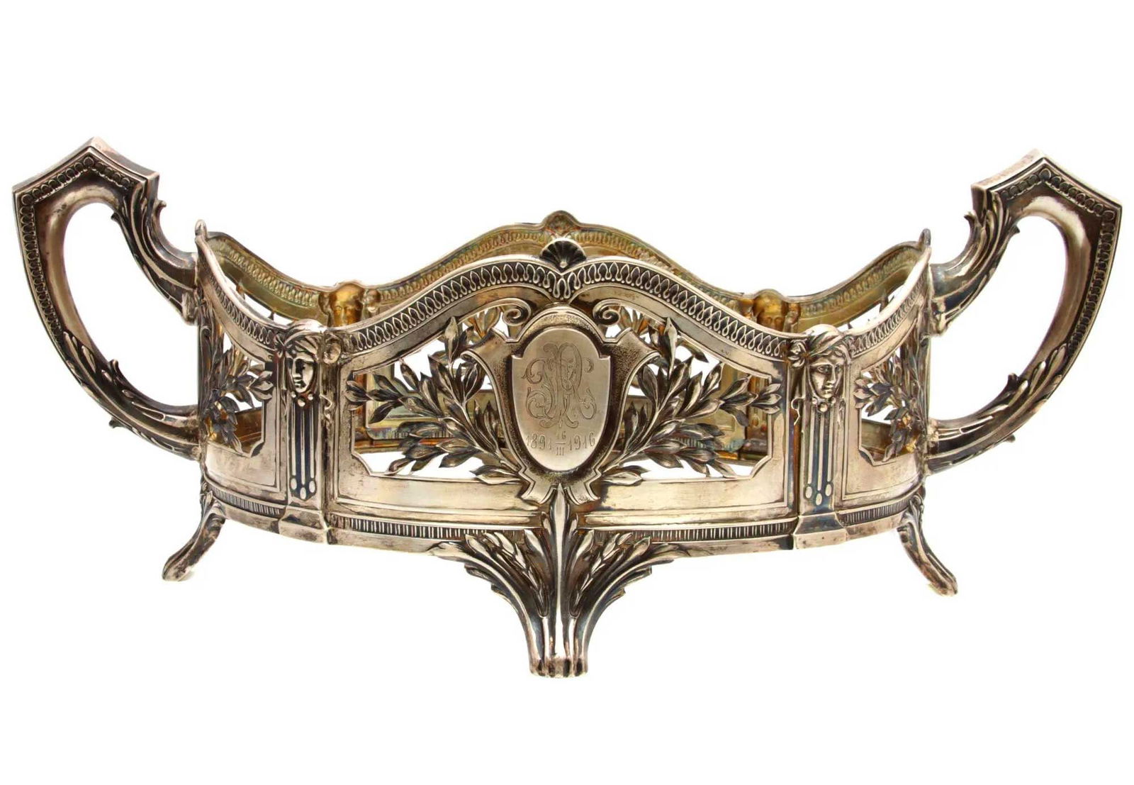 RUSSIAN SILVER CENTERPIECE, ANTIP KUZMICHEV (1 of 15)