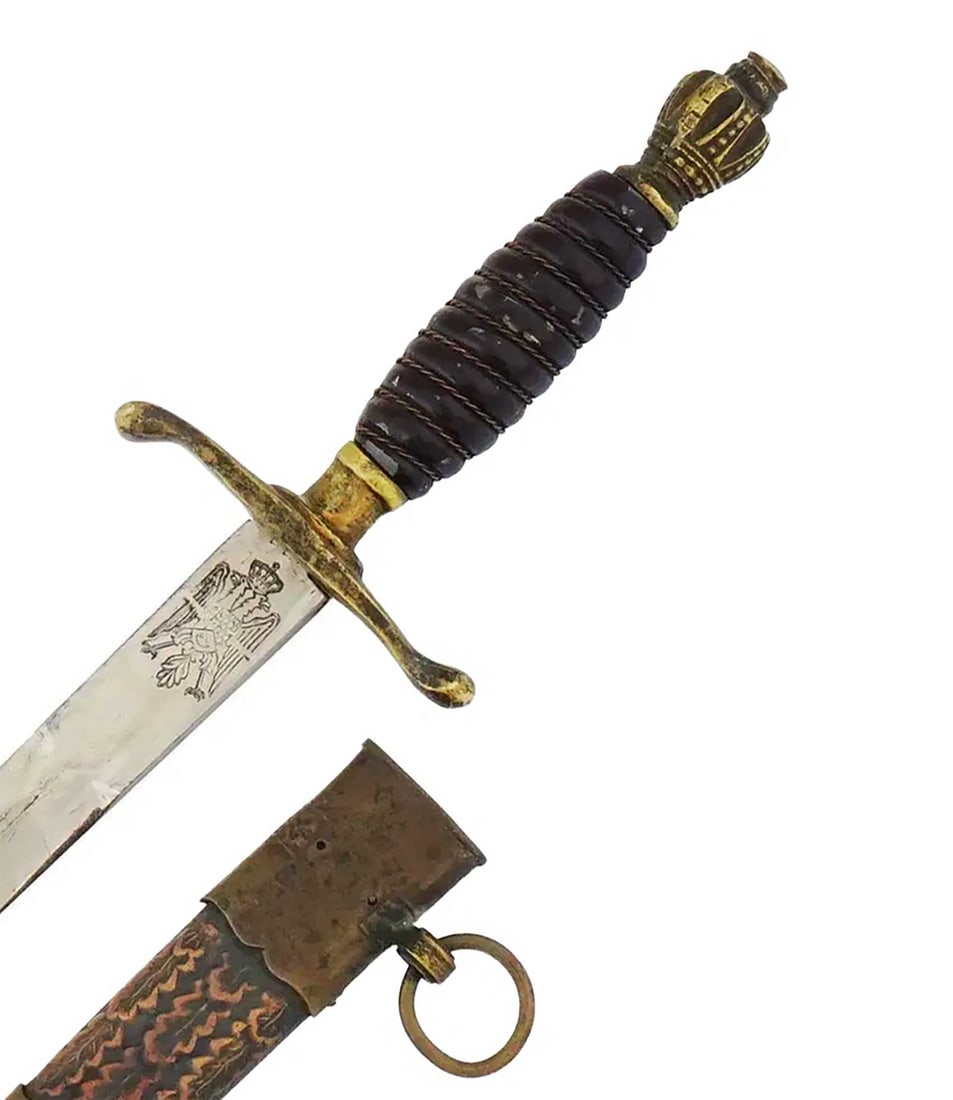 YUGOSLAVIAN ARMY OFFICER'S DRESS DAGGER, DIRK (1 of 9)