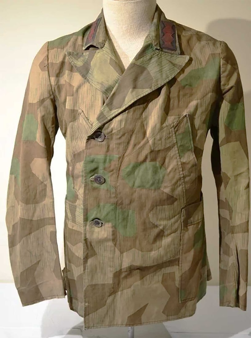 UKRAINIAN INSURGENT ARMY UPA-OUN UNIFORM: Museum Item! EXTREMELY RARE UKRAINIAN INSURGENT ARMY UPA-OUN CAMOUFLAGE UNIFORM WWII and later Ukrainian Insurgent Army (UPA-OUN) uniform camouflage jacket, worn by anti-communist forces during the pe