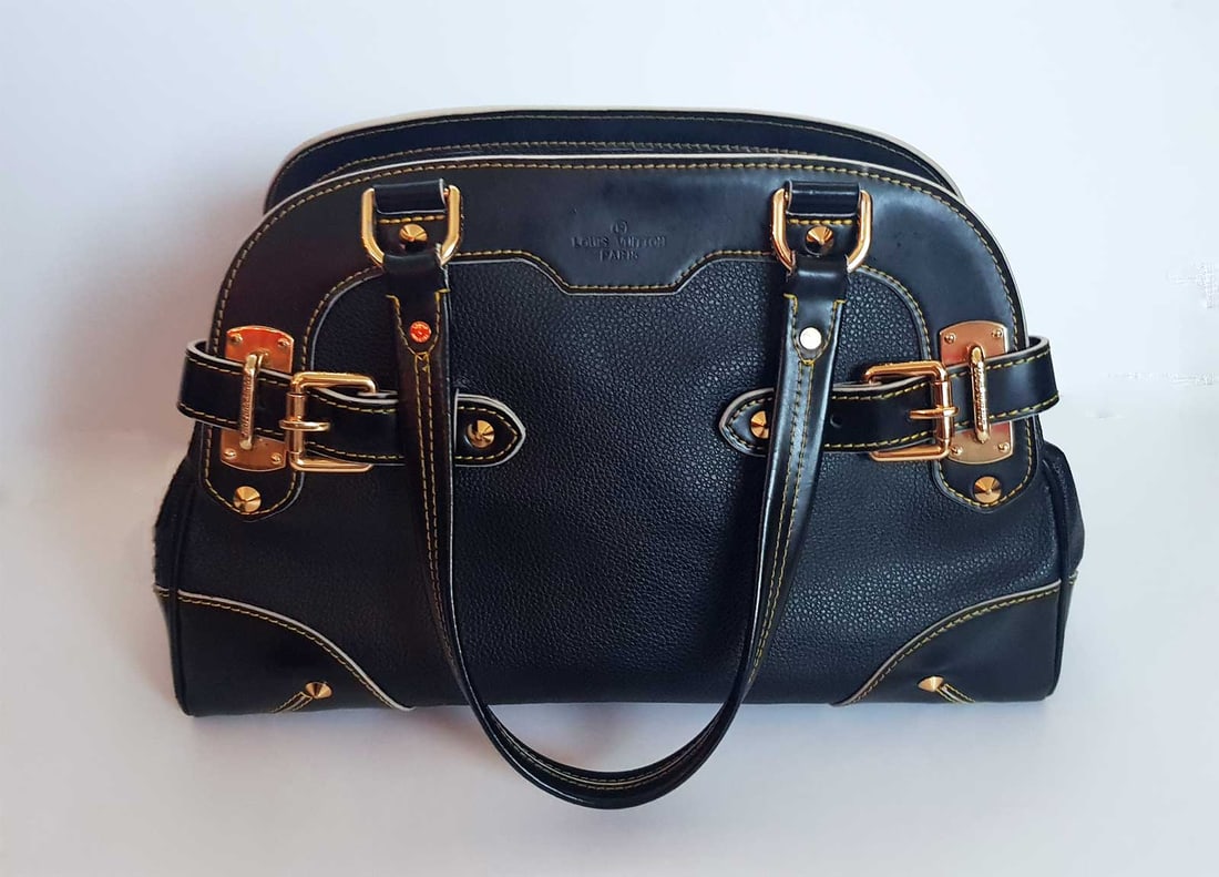 LOUIS VUITTON LEATHER HANDBAG SP1007 (1 of 12)
