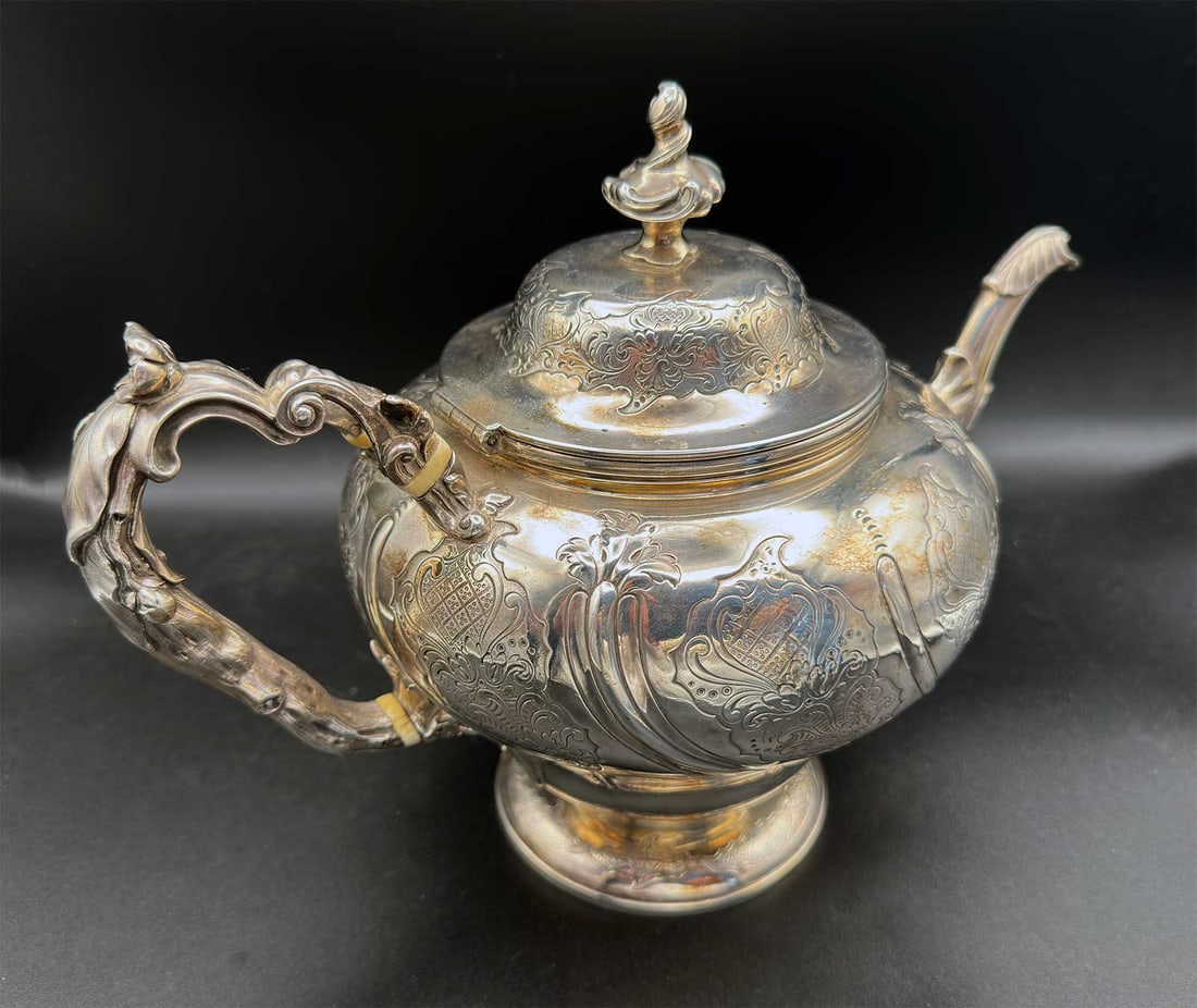 Paul STORR - LARGE SILVER TEA SERVICE, 1833 - 3