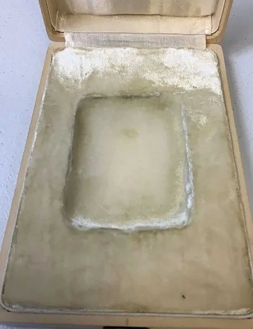 FABERGE - RUSSIAN WOODEN FITTED CASE/BOX - 2