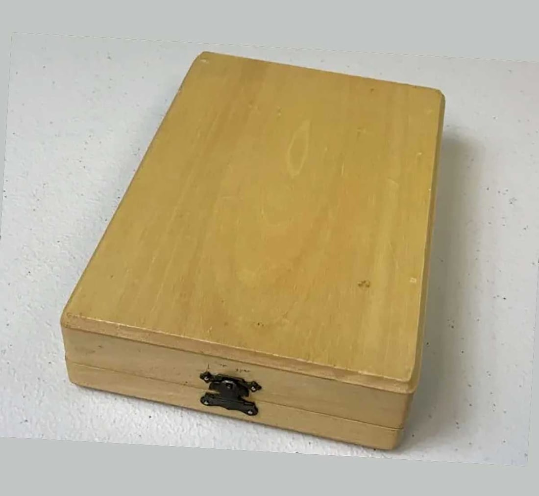 FABERGE - RUSSIAN WOODEN FITTED CASE/BOX - 4