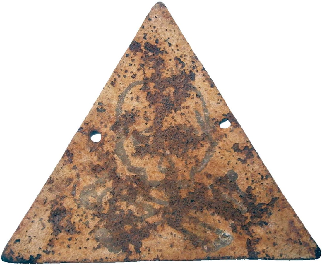 GERMAN WWII SIGN STOP ENTRY w. SKULL & BONES: Flexible Payments: Pay Over 3–6 Months! GERMAN WWII SIGN STOP ENTRY with SKULL and BONES, 1941-1945 German WWII sign 'STOP ENTRY' with a skull and bones, dating from 1941-1945. This is a rare WWII i