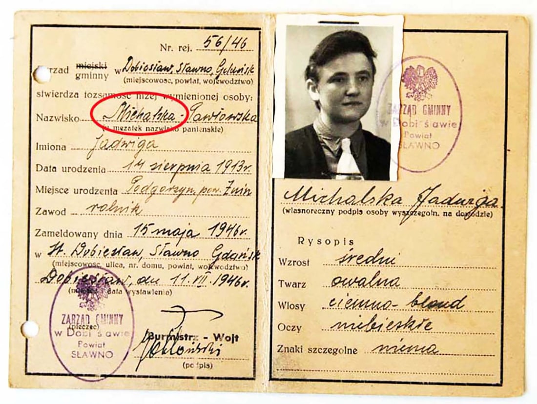 POLISH WWII ID RELATIVES to ex PRISONER (1 of 11)