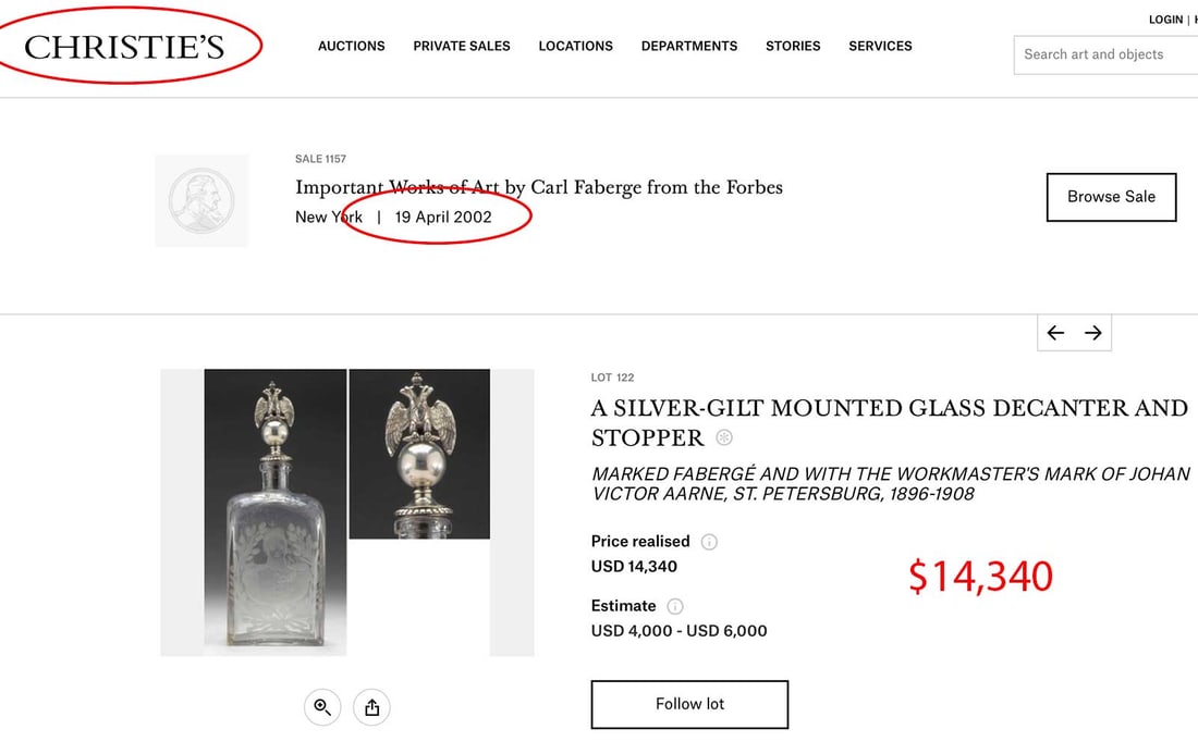 ANTIQUE RUSSIAN GLASS VODKA BOTTLE - 12