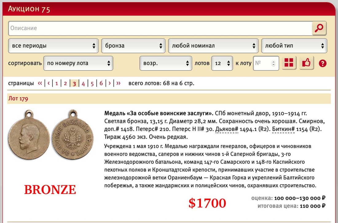 EXTREMELY RARE RUSSIAN IMPERIAL MEDAL - 7