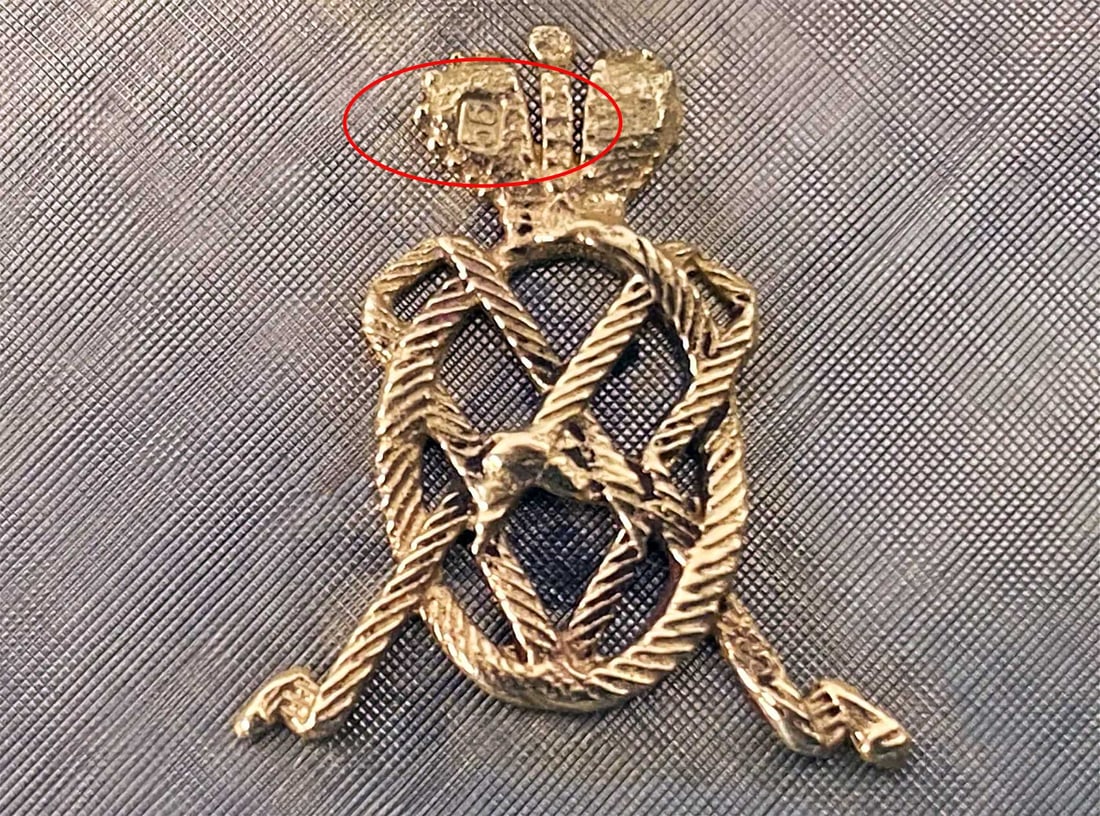 FABERGE - GOLD, SILVER & RUBY RUSSIAN COMPACT - 5