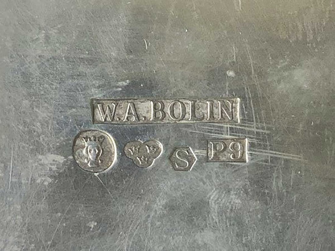 LARGE RUSSIAN SILVER TABLE CIGAR BOX - 7