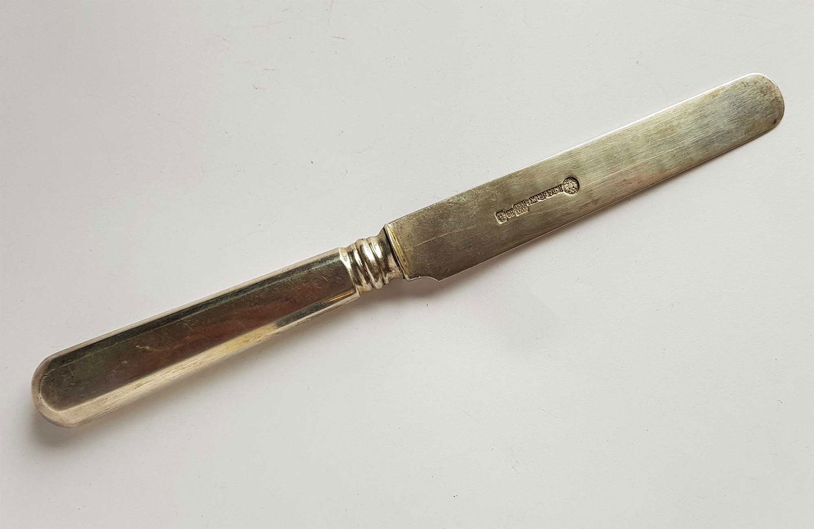 FABERGE - RUSSIAN SILVER FLATWARE SET, 1896 - 13