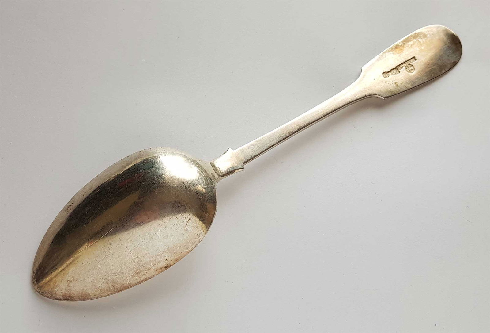 FABERGE - RUSSIAN SILVER FLATWARE SET, 1896 - 6