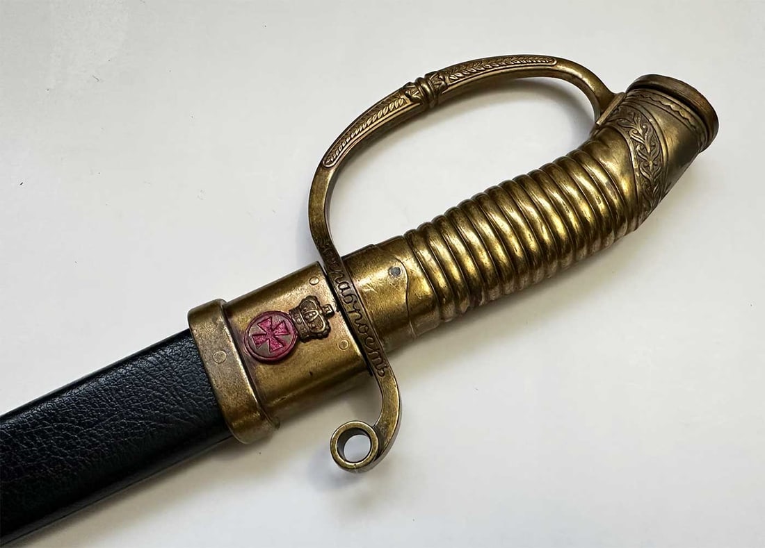 RUSSIAN CAVALRY SWORD FOR BRAVERY w. St. ANNE: Great Display Item! Price Reduced — Limited-Time Offer! RUSSIAN CAVALRY OFFICERS SWORD FOR BRAVERY with St. ANNE AWARD Presented for your consideration an Imperial Russian Saint George Cavalry Offic