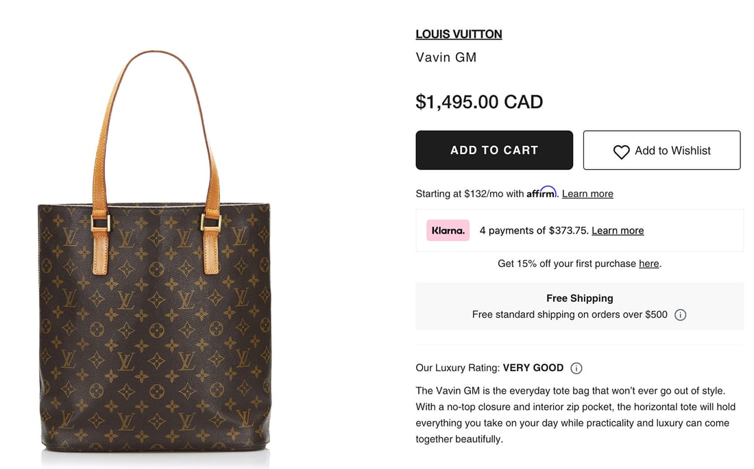 LOUIS VUITTON VAVIN GM - 14