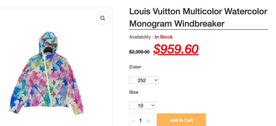 LOUIS VUITTON MONOGRAM WINDBREAKER JACKET - 13