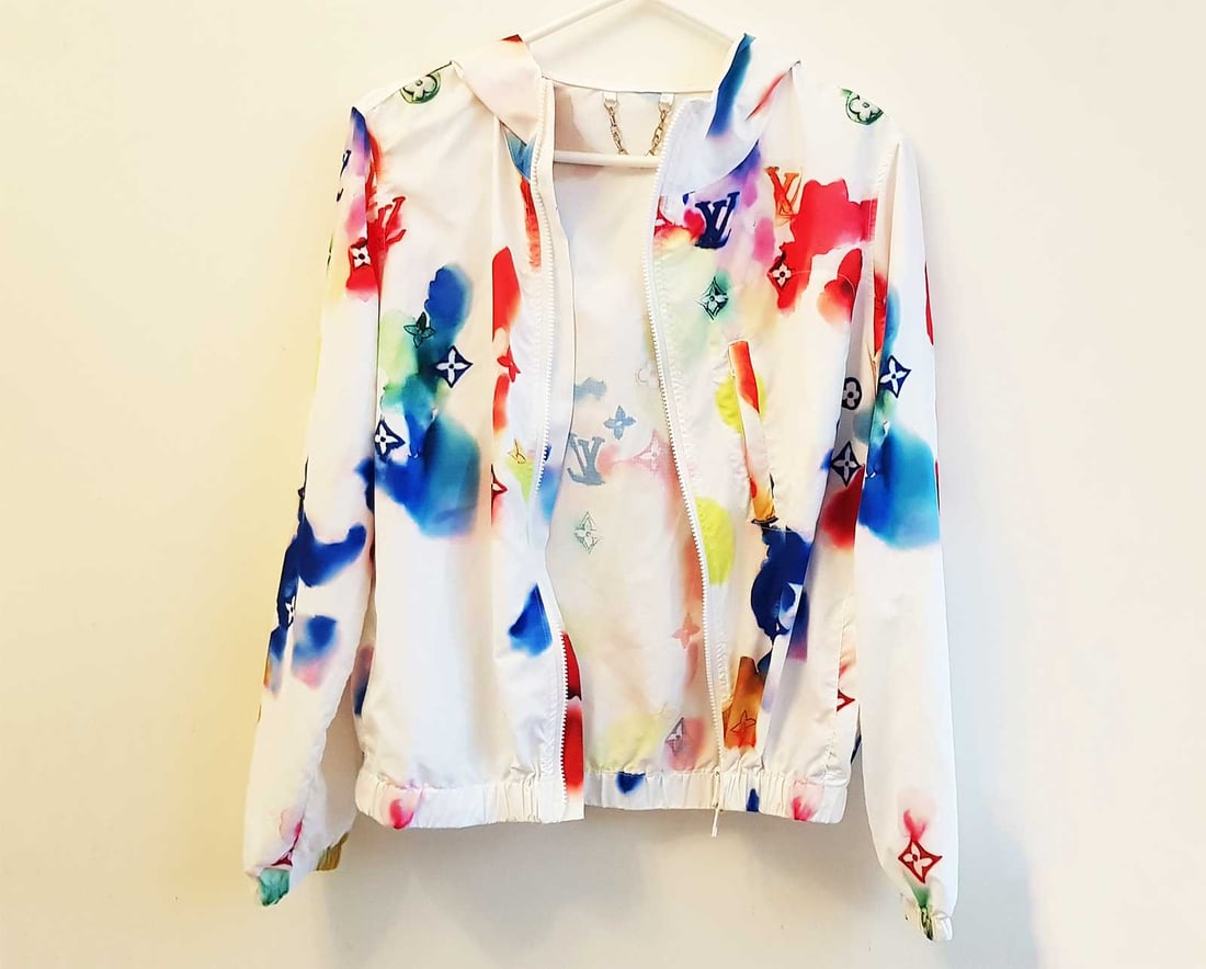 LOUIS VUITTON MONOGRAM WINDBREAKER JACKET - 4