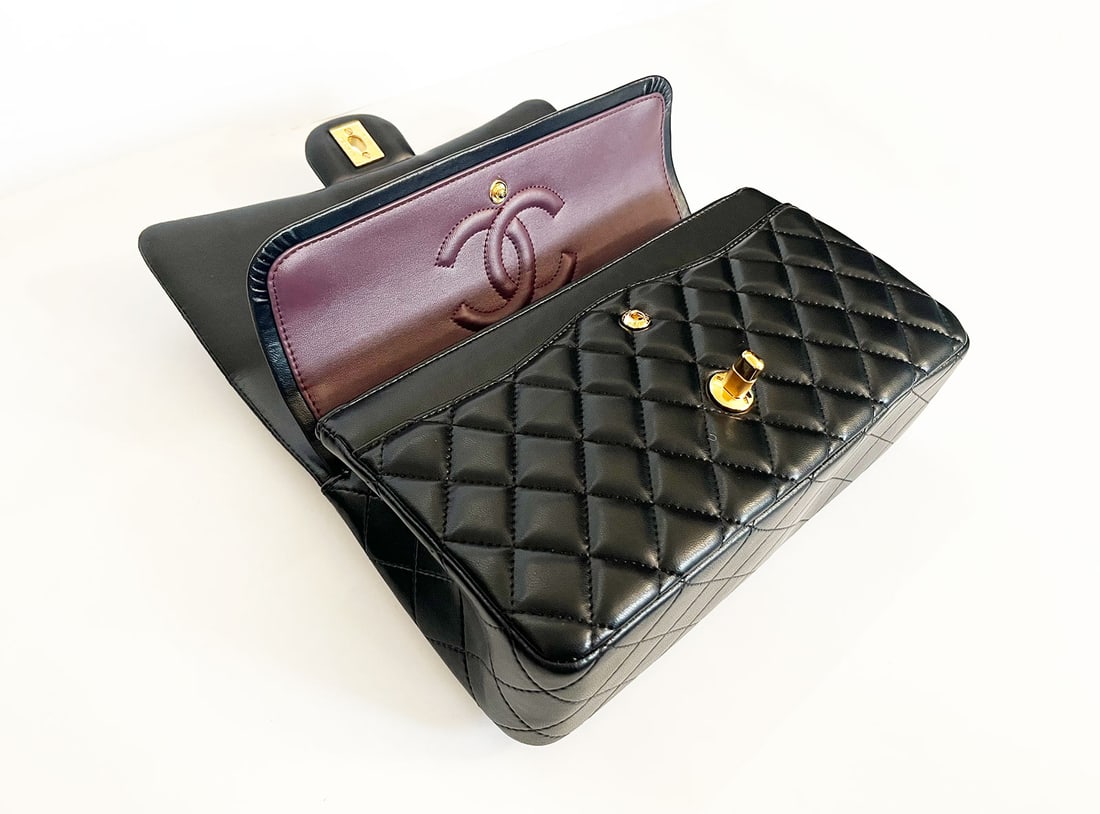CHANEL CLASSIC DOUBLE FLAP MEDIUM - 12