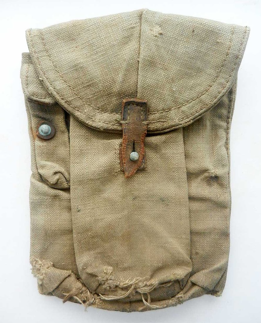 MILITARY SOVIET BAG BELONGED to JEWISH SOLDIER (1 of 10)