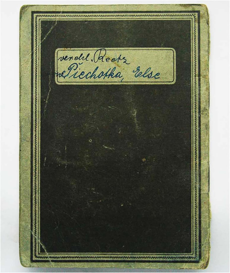 GERMAN WORKER BOOKLETS, ARBEITSBUCH - 10