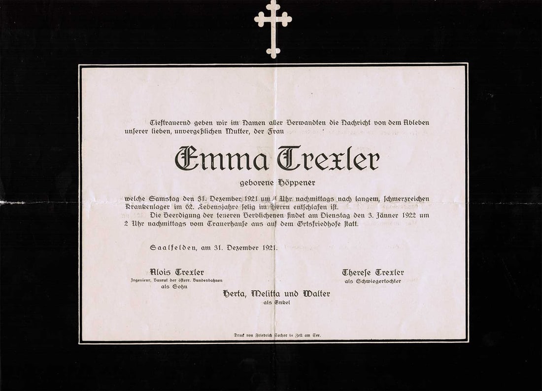 GERMAN WW1 DEATH CARD DOCUMENT, 1921: Price Reduced — Limited-Time Offer! GERMAN WW1 DEATH CARD DOCUMENT, 1921 German death card document, dated 1921. This is a WW1-era document. TEST: This particular item has passed a crucial
