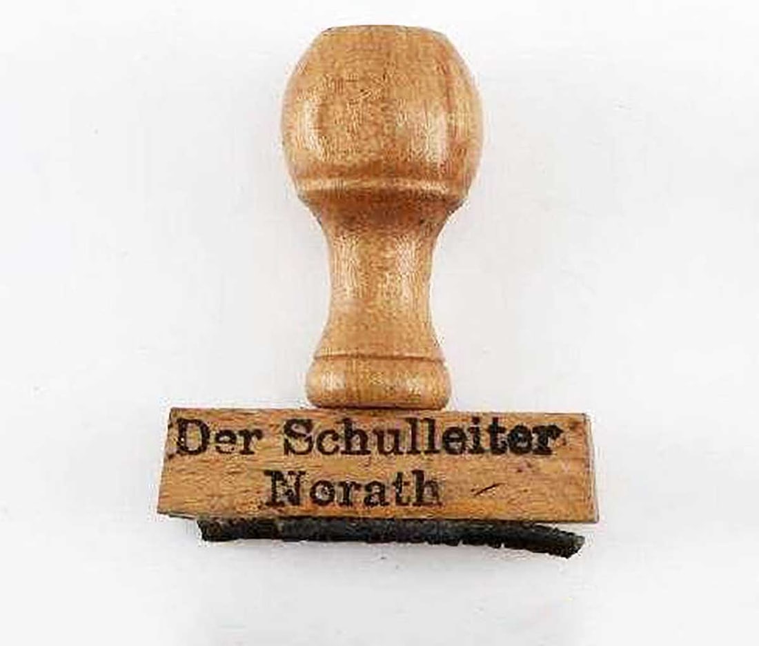 GERMAN WWII THIRD REICH WOODEN HAND STAMP: Price Reduced — Limited-Time Offer! GERMAN WWII THIRD REICH WOODEN HAND STAMP German WWII Third Reich wooden hand stamp. This particular stamp was used in the General Government in Poland during the