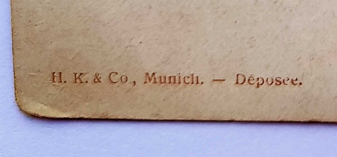 RARE pre WWII POSTCARD, BIBLE PLOT - 5