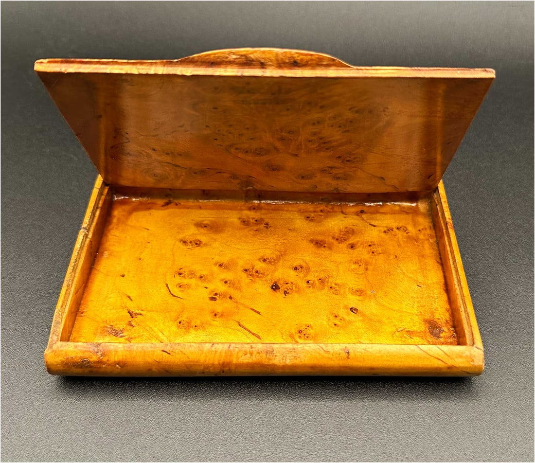 RUSSIAN KARELIAN BIRCH CIGARETTE CASE (1 of 10)