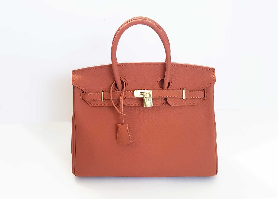 HERMES BIRKIN BAG 35 GOLD BROWN (1 of 16)