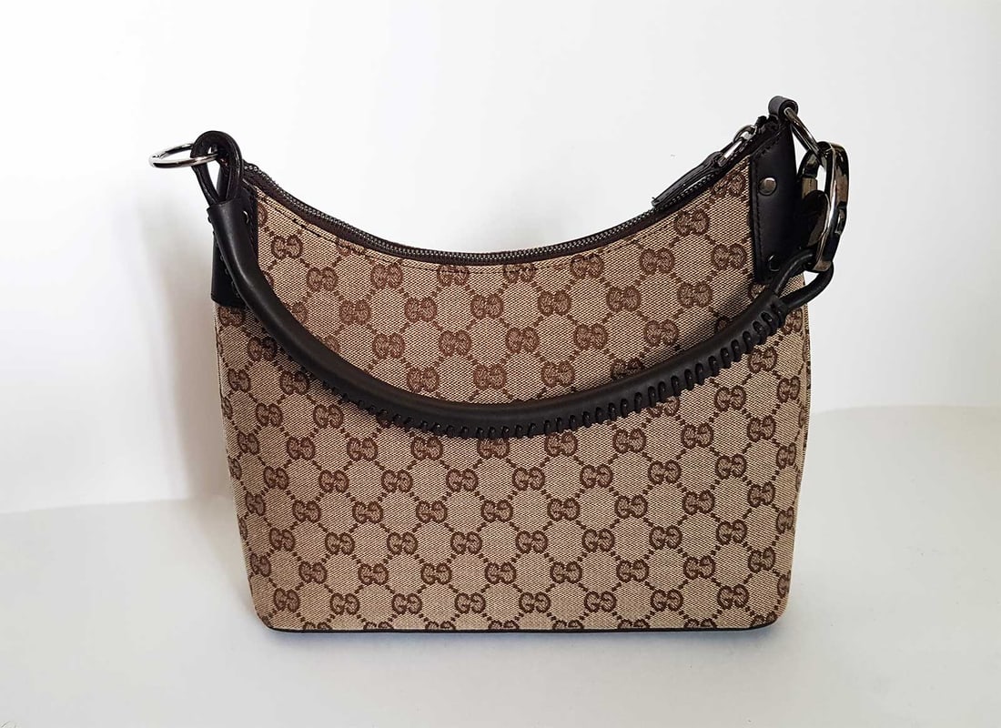 GUCCI GG SMALL HANDBAG CANVAS (1 of 14)