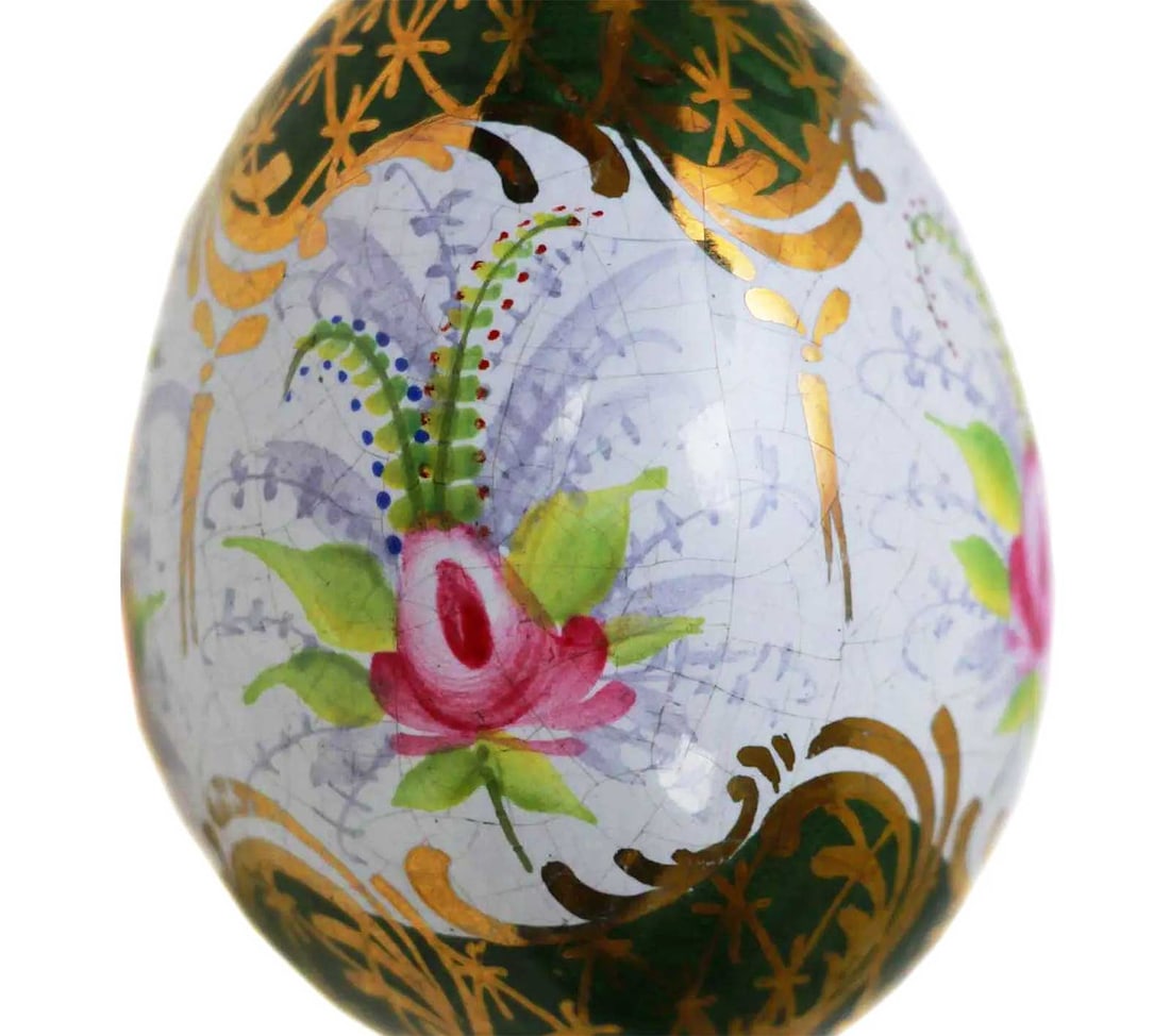 RUSSIAN PORCELAIN EGG fr. CHRISTIE's (1 of 13)