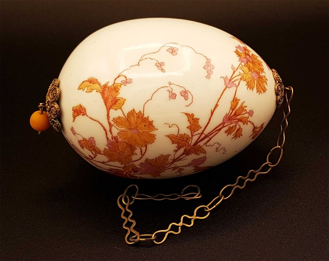 LARGE RUSSIAN PORCELAIN EASTER EGG - 6