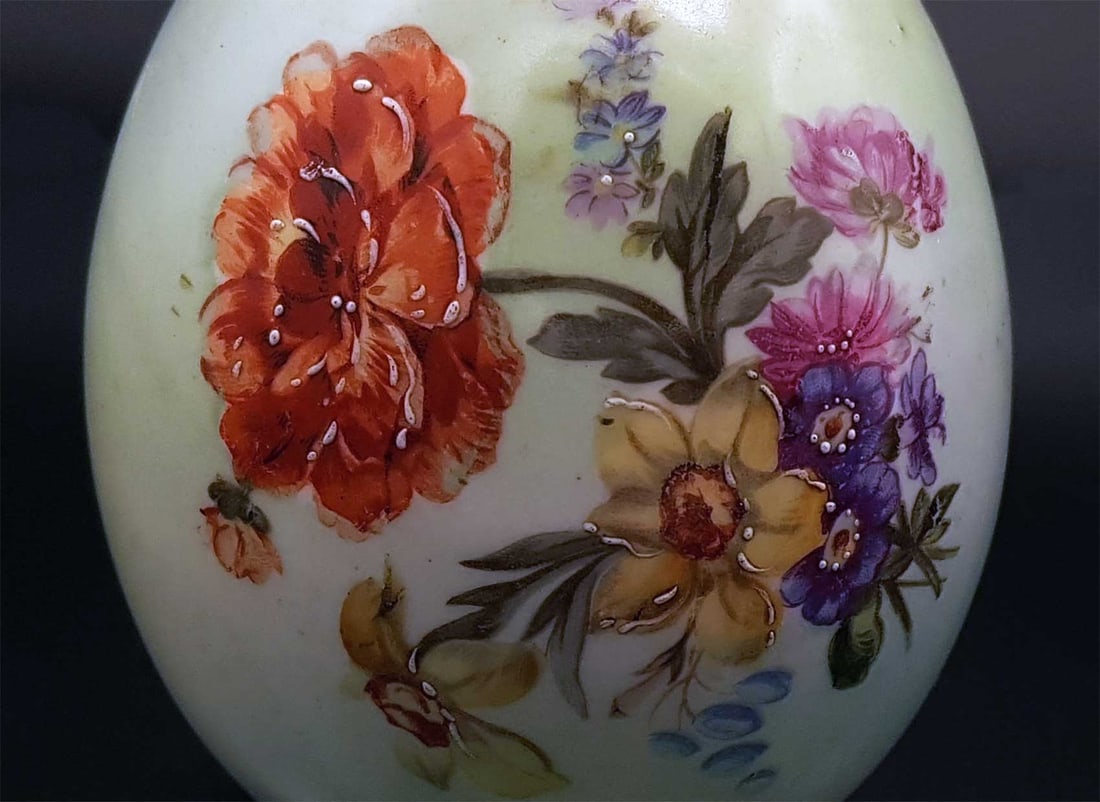LARGE RUSSIAN PORCELAIN EASTER EGG - 4