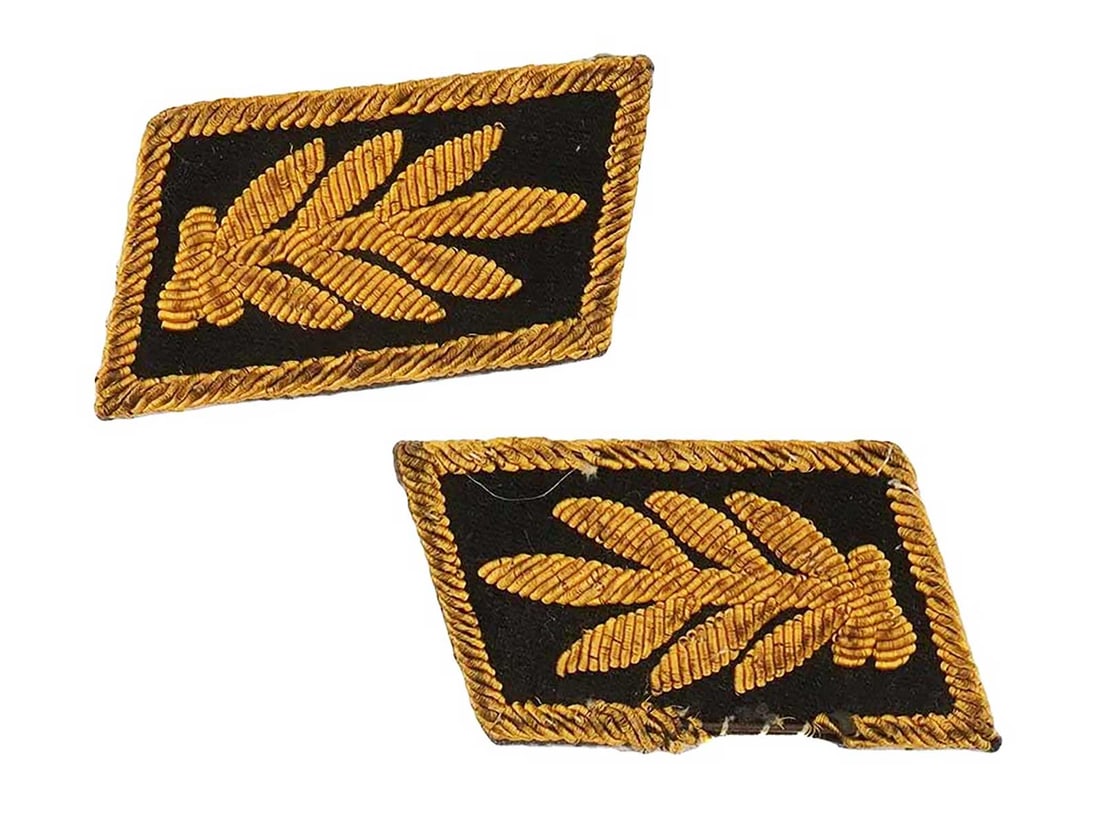 RUSSIAN IMPERIAL MILITARY COLLAR TABS: Price Reduced — Limited-Time Offer! Pay in Installments—up to SIX months! RARE RUSSIAN IMPERIAL MILITARY COLLAR TABS Offered for your consideration is a rare and historically significant pair of R