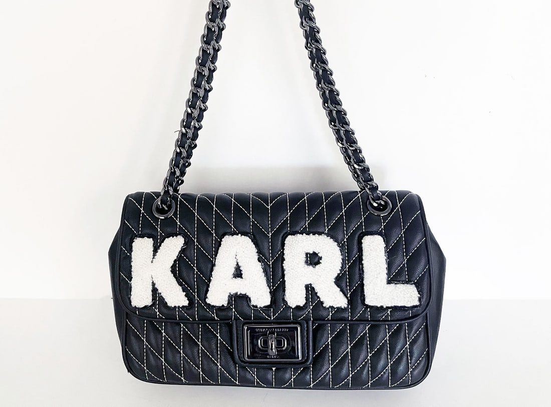 KARL LAGERFELD PARIS LEGACY AGYNESS BAG (1 of 16)