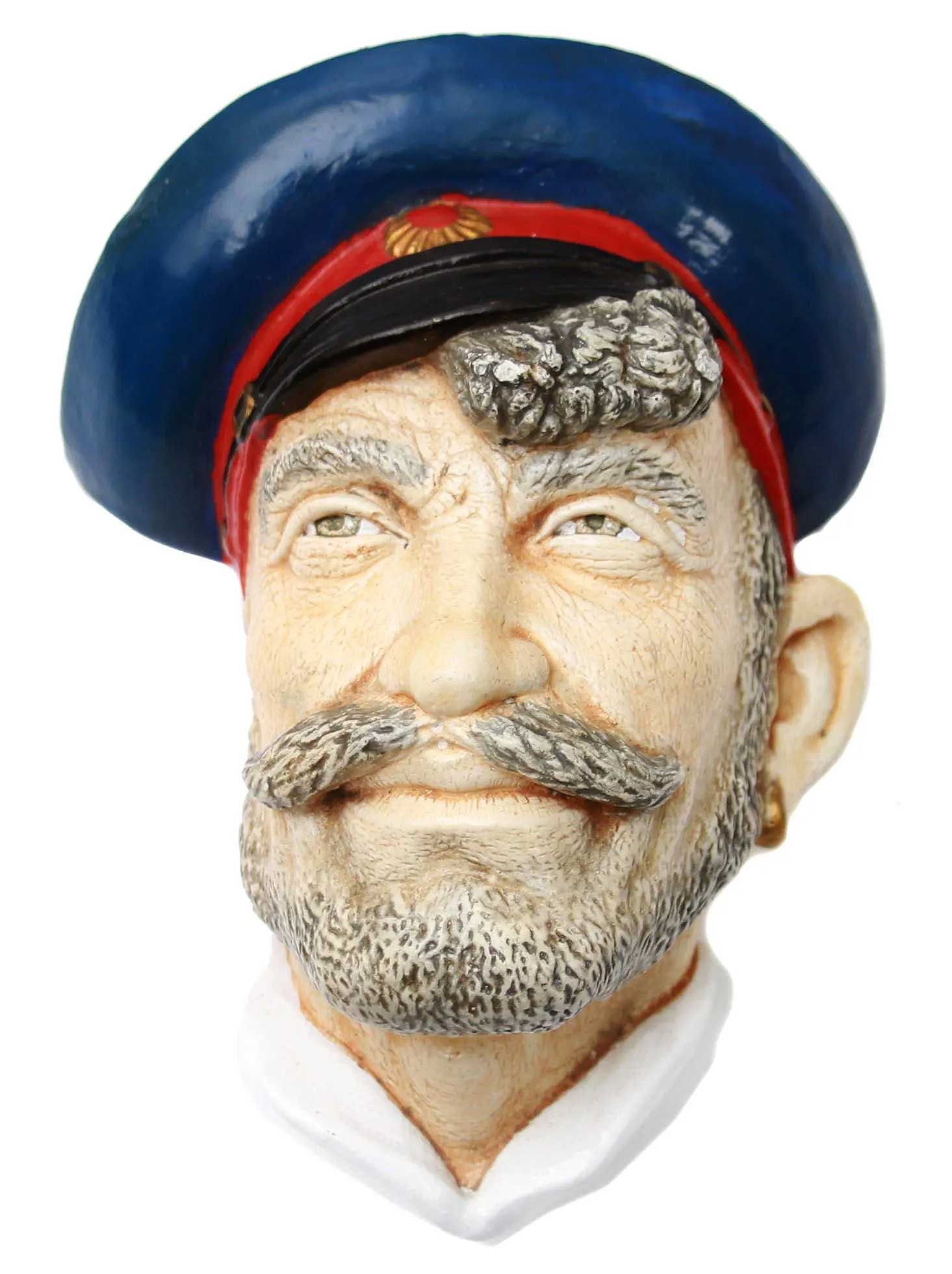 RARE RUSSIAN IMPERIAL PORCELAIN FIGURINE OF A DON COSSACK, 19TH CENTURY (1 of 6)
