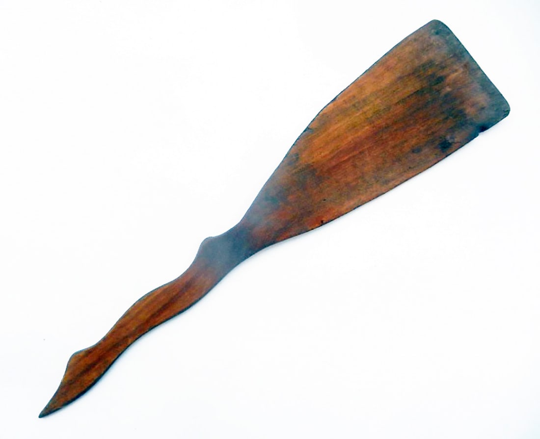 RARE UKRAINIAN WWII HUTSUL KITCHEN TOOL NATIVE FOLK ART HISTORICAL ITEM: No Reserve! Limited-Time Price Reduction! RARE UKRAINIAN WWII HUTSUL KITCHEN TOOL NATIVE FOLK ART HISTORICAL ITEM Presented is a rare Ukrainian WWII-era kitchen tool originating from the Hutsul cultur