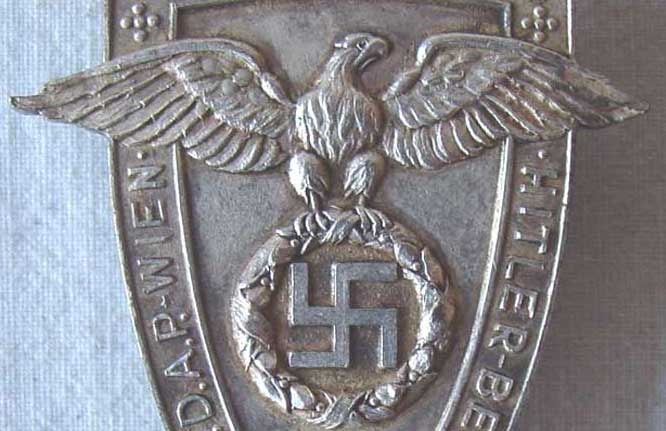 RARE GERMAN WWII NSDAP PARTY CONVENTION BADGE 1931 AUSTRIAN POLITICAL COLLECTIBLE: No Reserve! Limited-Time Price Reduction! RARE GERMAN WWII NSDAP PARTY CONVENTION BADGE 1931 AUSTRIAN POLITICAL COLLECTIBLE Presented is a rare German WWII-era NSDAP Party Convention Badge from 1931, 