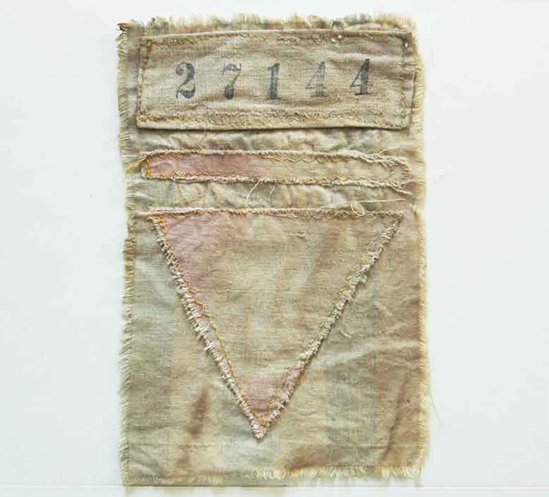 EXTREMELY RARE GERMAN WWII PINK TRIANGLE FROM DACHAU CONCENTRATION CAMP PRISONER BADGE: No Reserve! Limited-Time Price Reduction! EXTREMELY RARE GERMAN WWII PINK TRIANGLE FROM DACHAU CONCENTRATION CAMP PRISONER BADGE Presented is an extremely rare German WWII pink triangle badge associat