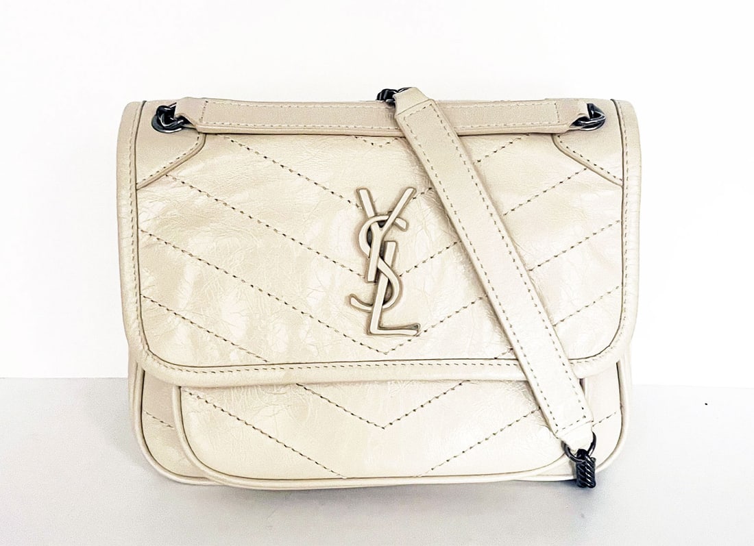 SAINT LAURENT LEATHER BAG, PMR633151-0618 (1 of 13)