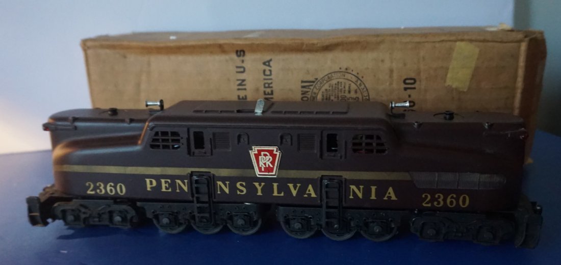 lionel 2360 heat stamped gg1 in 2360-10 box (1 of 3)