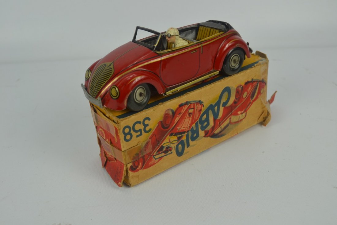 CKO Tin Toy Cabrio Car with Box (1 of 5)